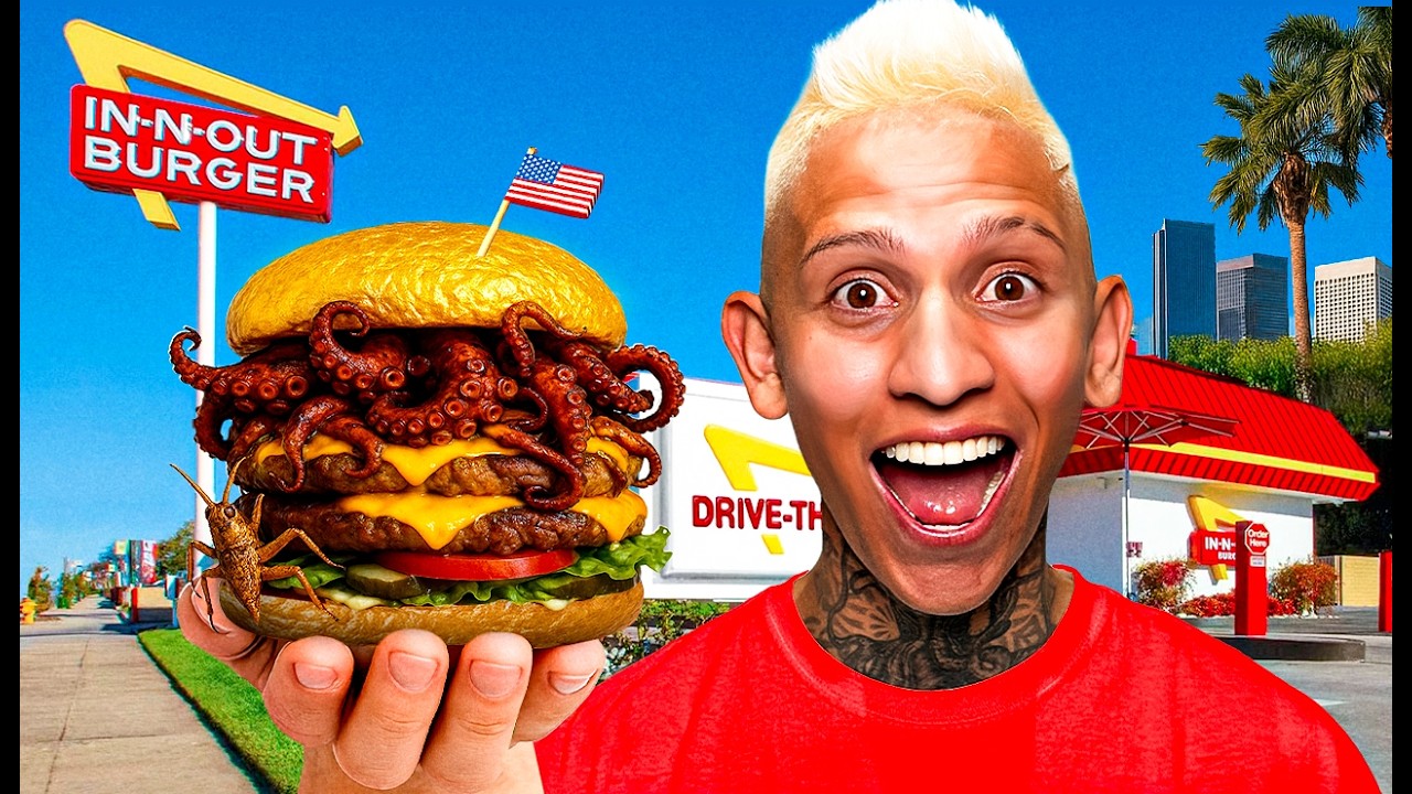 VIAJE hasta EE.UU  para  PROBAR ESTA HAMBURGUESA! 😱