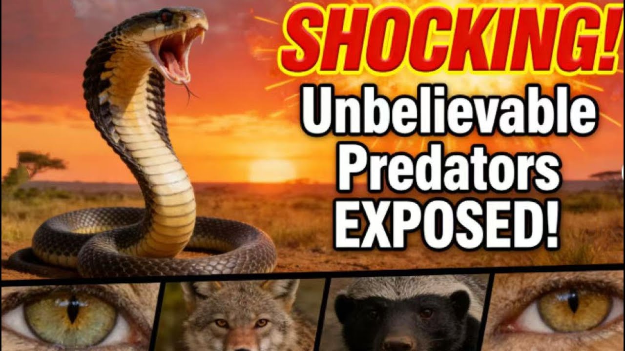 Did you know? Beyond the binturong, these creatures are venomous snakes' true nemeses!