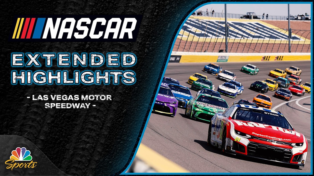 NASCAR Cup Series 2026: Las Vegas Motor Speedway | EXTENDED HIGHLIGHTS | Motorsports on NBC
