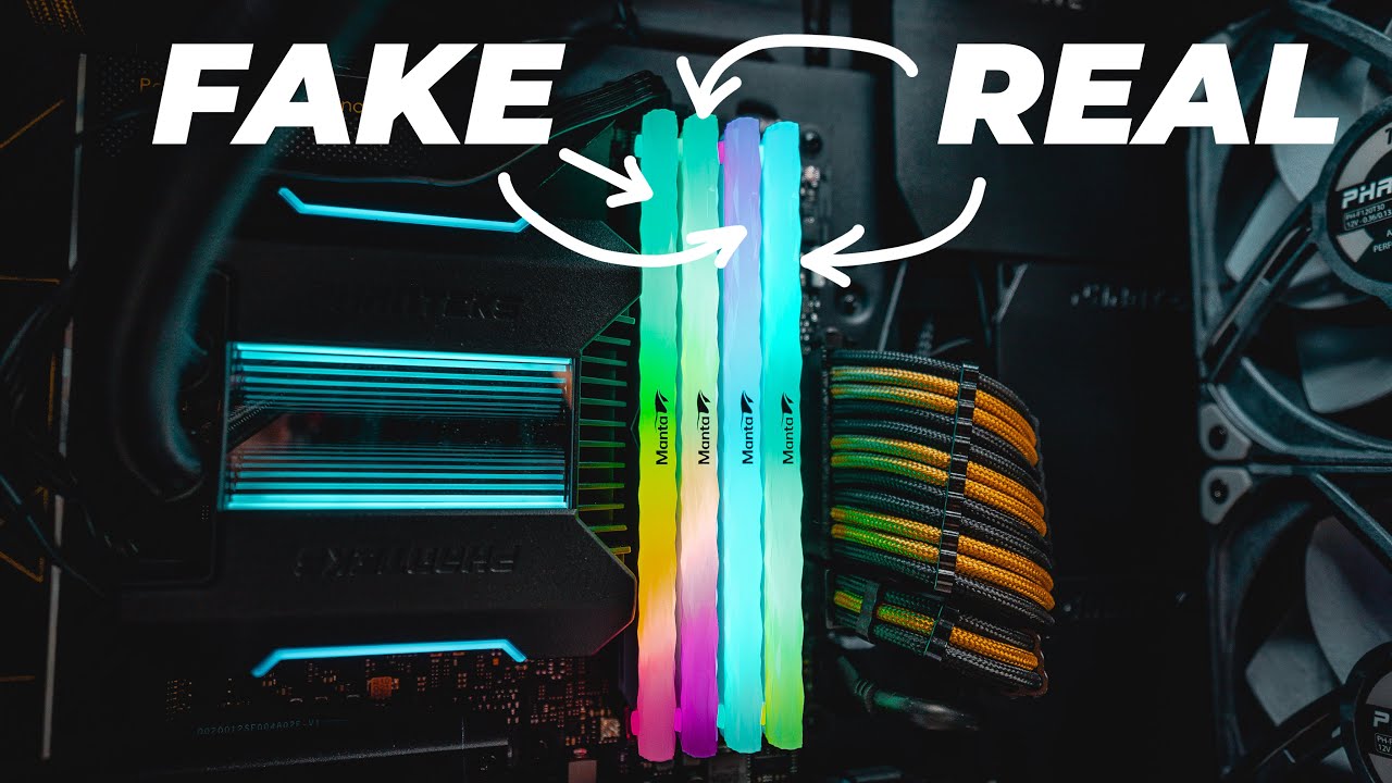 Half of these DDR5 sticks are FAKE and I Like it! | V-Colour Manta 6000MHz DDR5 Kit Review