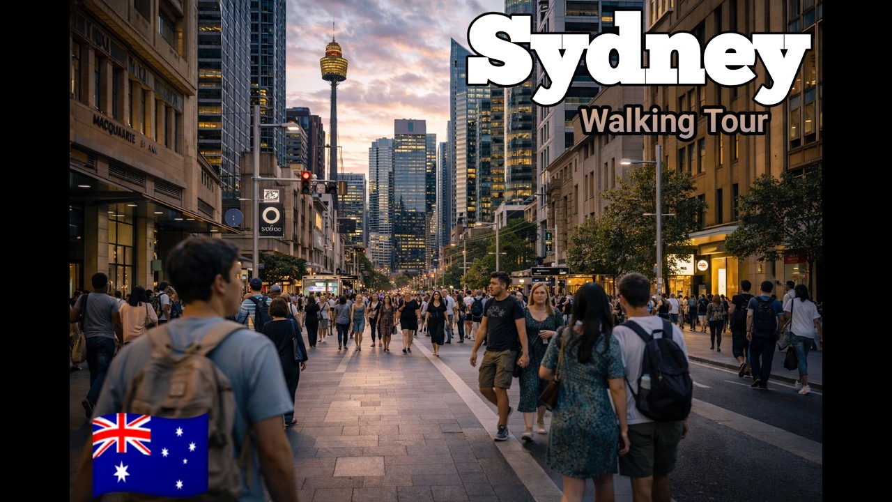 AUSTRALIA, SYDNEY🇦🇺 More Walking Tours