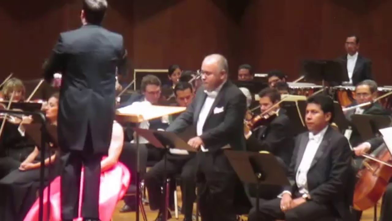 Stabat Mater. (II. Cujus animam gementem). Rossini. Camarena. López Reynoso. Ofunam