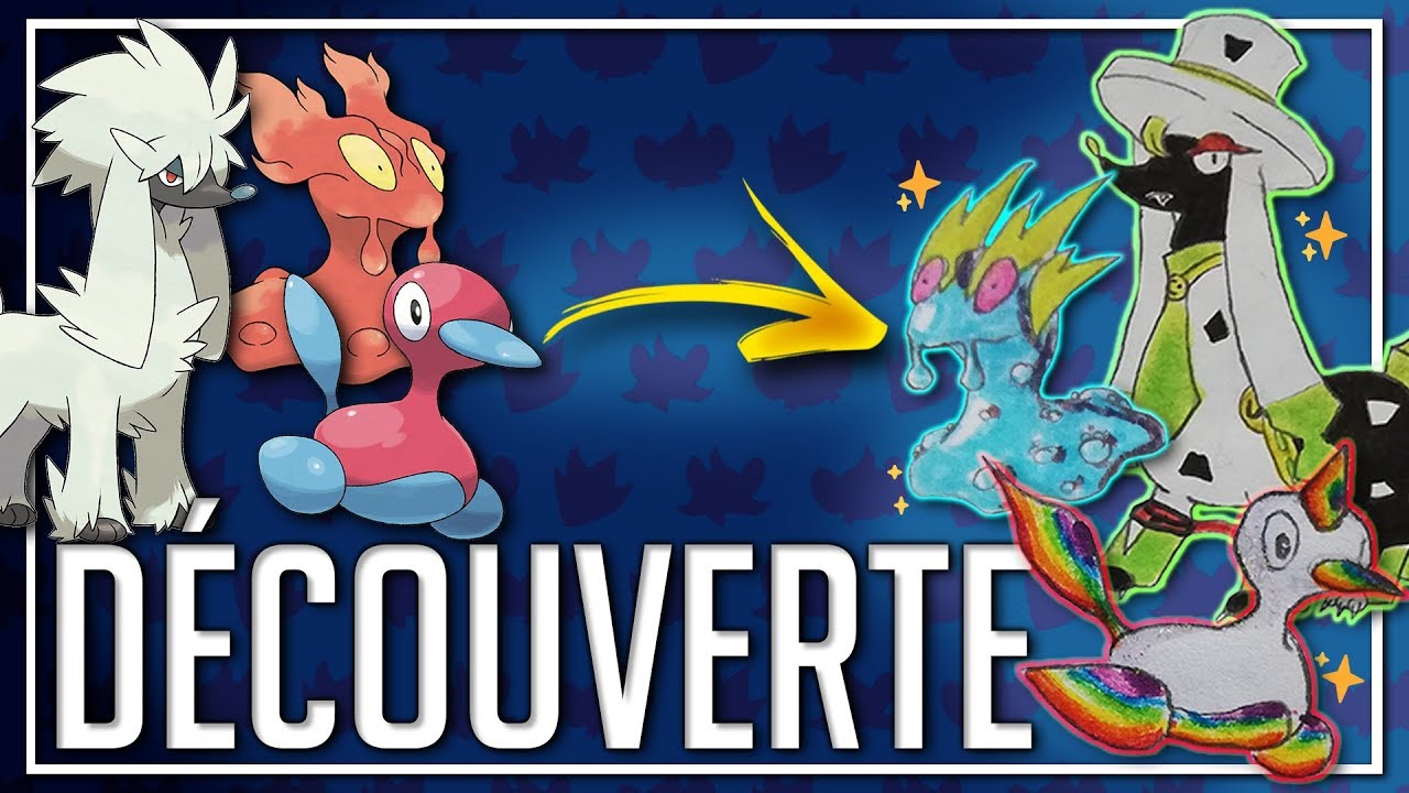 Les Pokémon comme vous ne les avez jamais vu...🤩Découverte Créations d'Abonné