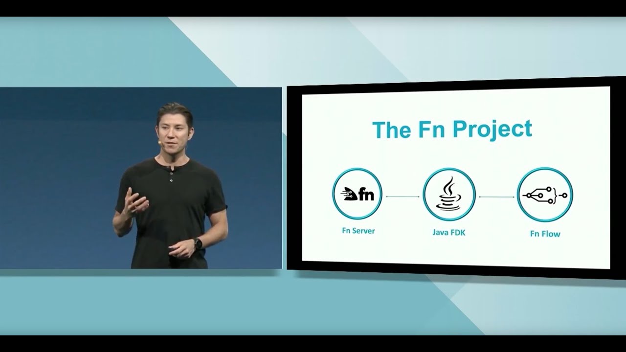 Fn Project Announcement @ JavaOne 2017 Keynote