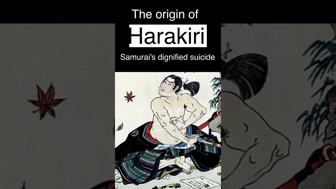 Why does Samurai cut his own stomach? 