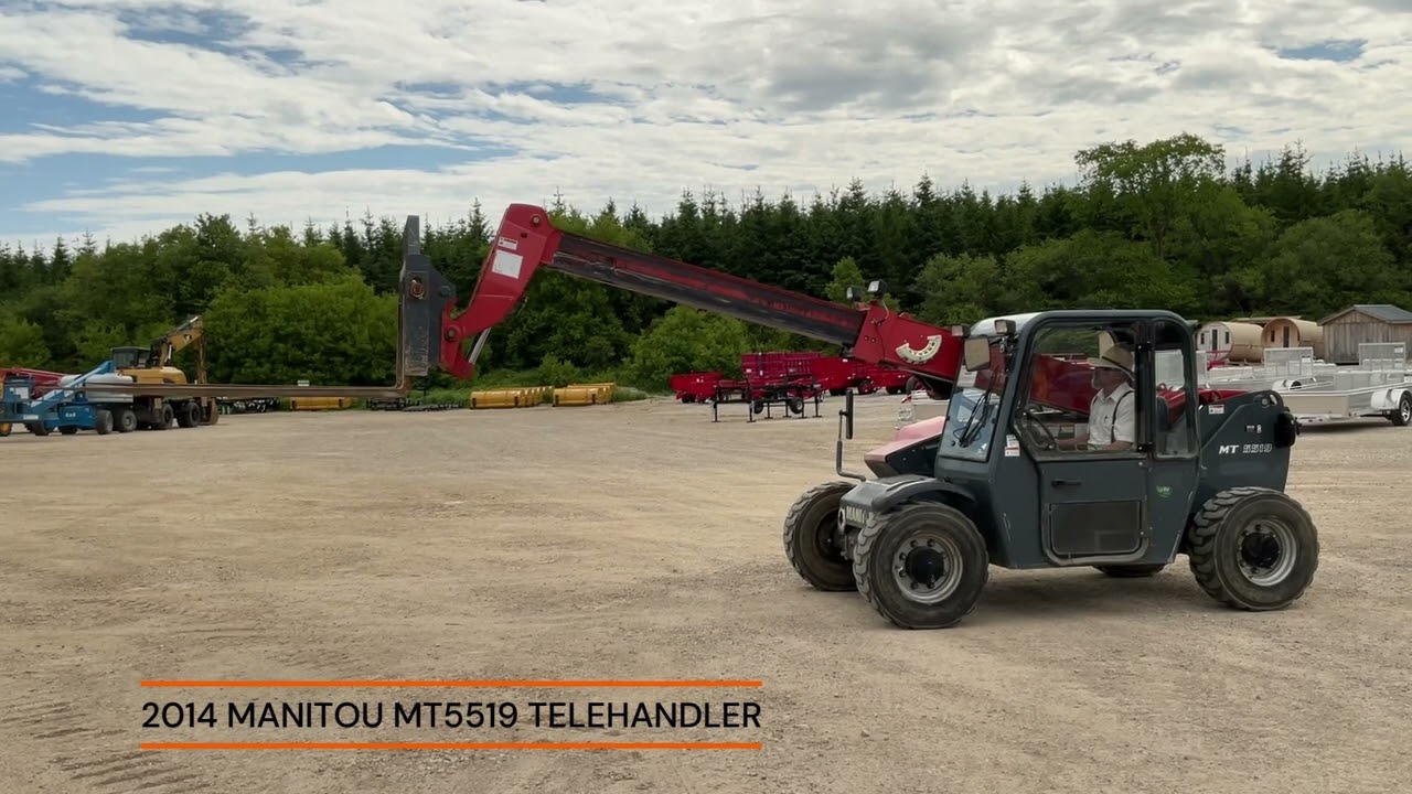 2014 MANITOU MT5519 TELEHANDLER
