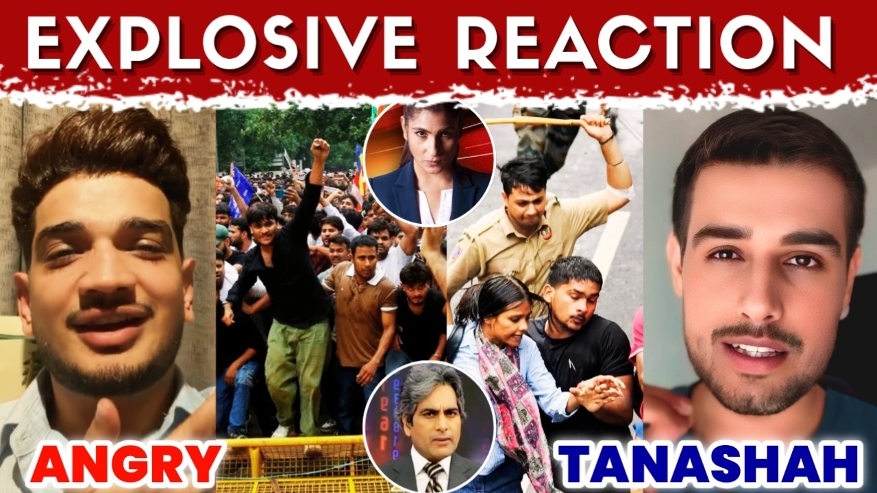 Dhruv Rathee Angry Reaction | Munawar Faruqui | Elvish Yadav | Godi Media Latest