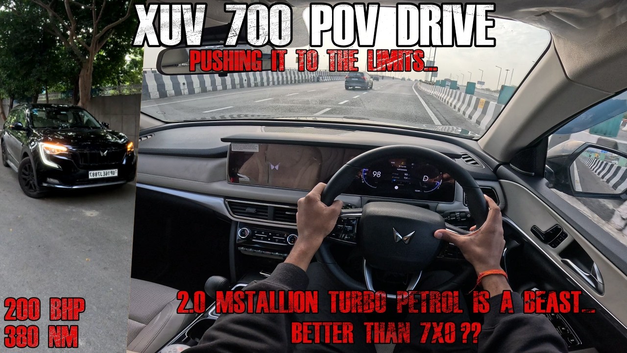 2025 MAHINDRA XUV 700 AX7 L | 2.0L 200BHP | POV Drive #15 | XUV7OO | 4K | #xuv700 #mahindra #xuv7xo