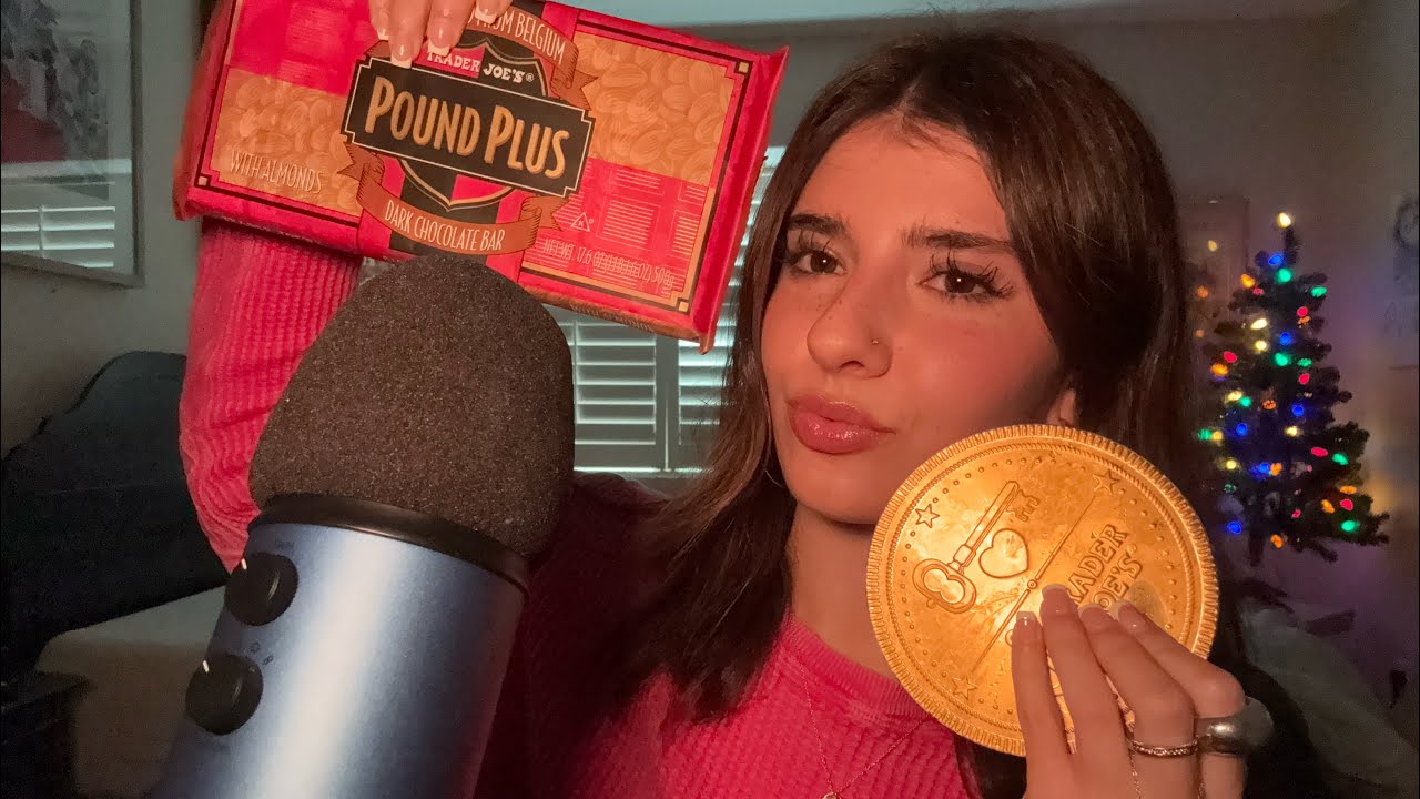 [ASMR] CHOCOLATE TAPPING+SCRATCHING🍫