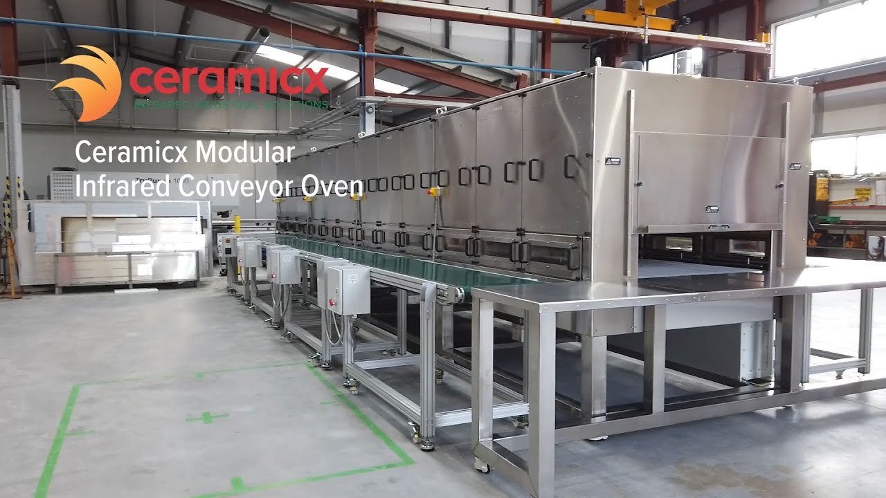 Modular Infrared Conveyor Oven | Ceramicx Infrared Solutions