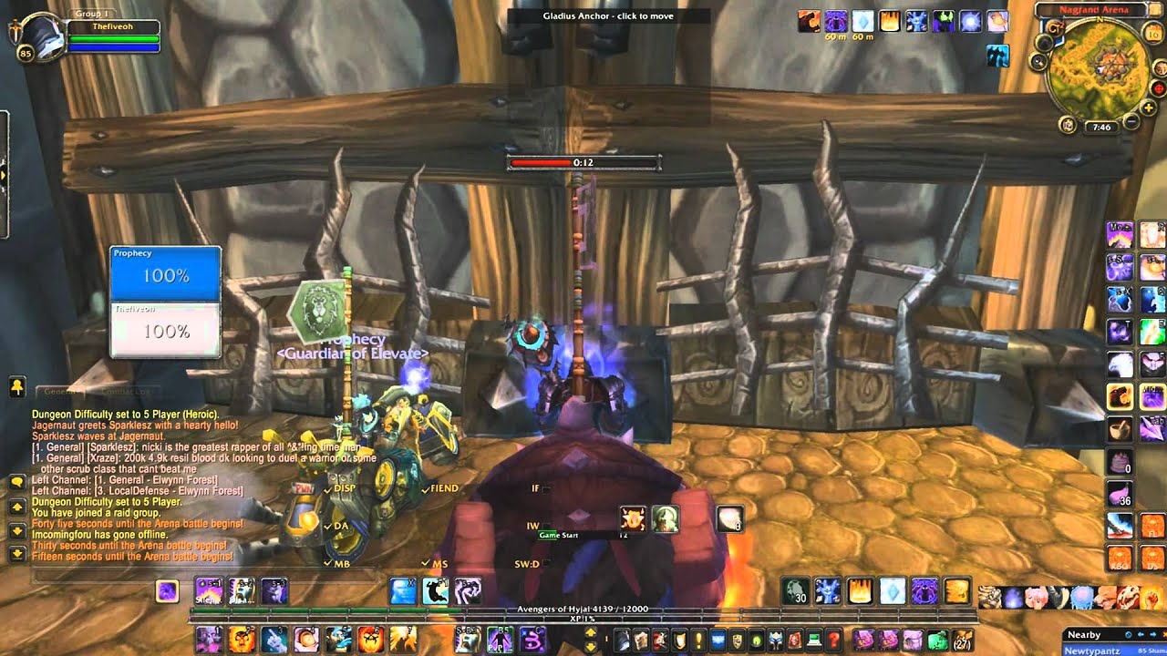 4.3 Shadow Priest Arena Fun Spriest/Elemental 2v2