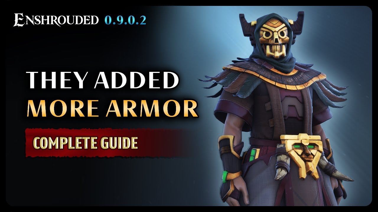 Enshrouded | 2 *UNIQUE* Gauntlets & the Bloodfeather set *JUST ARRIVED* in the new update!