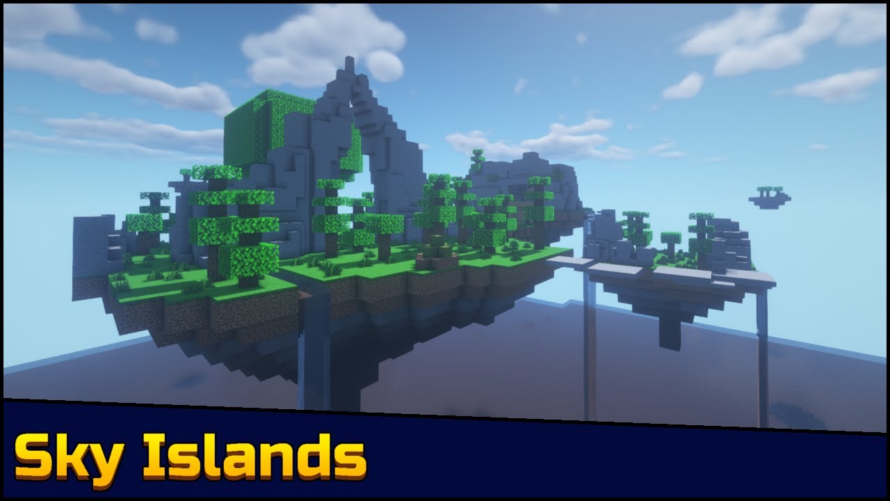 Pixel Gun 3D Sky Islands Map in Minecraft | Download