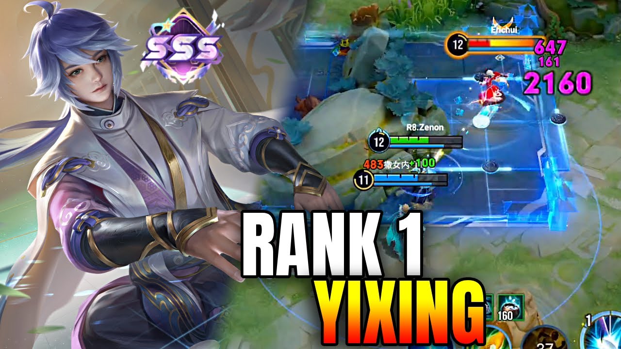 Top 1 Yixing Plays! HIGH RANK DOMINATION | Honor of Kings