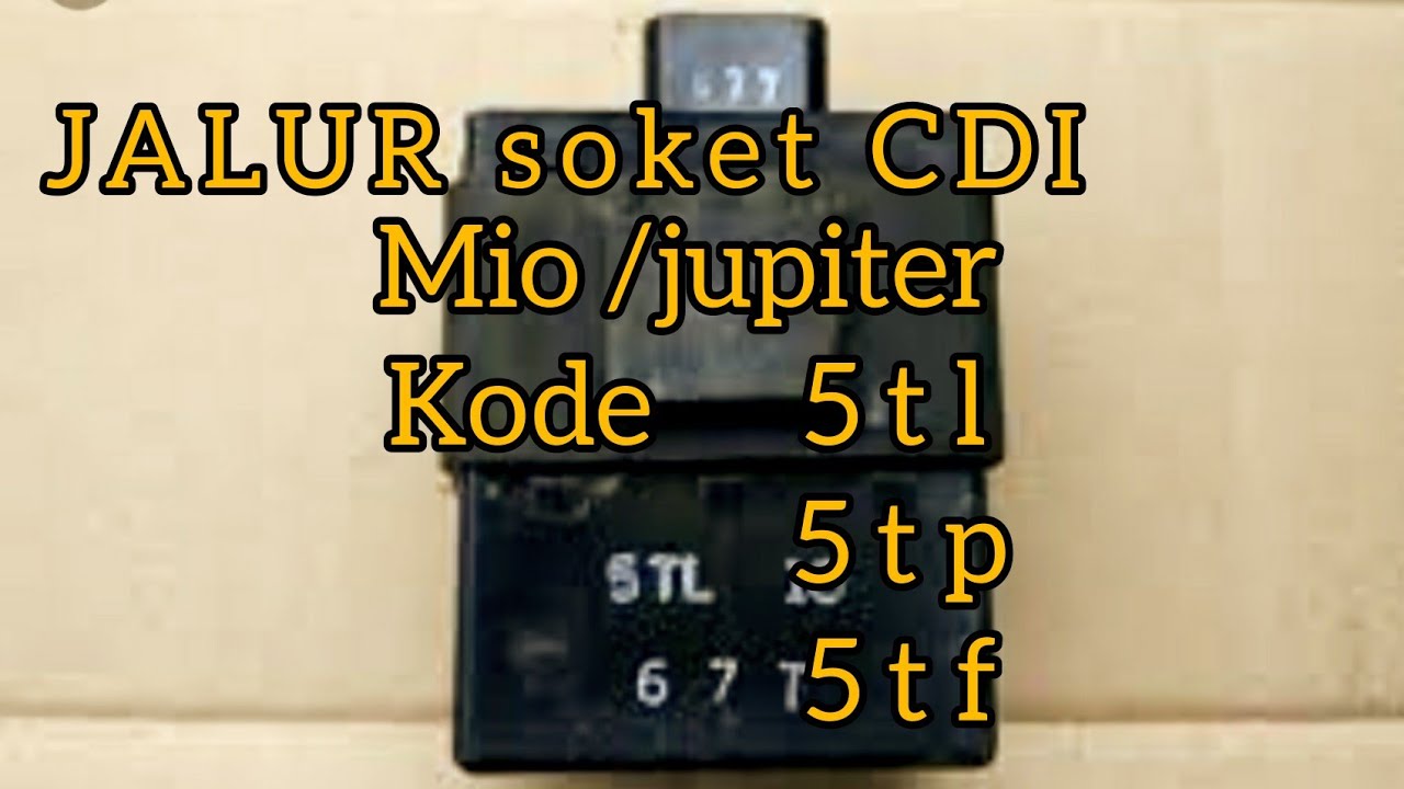 Jalur CDI mio/jupiter kode 5tp 5tl 5tf