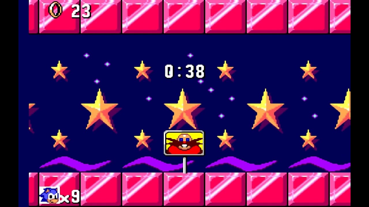 Sonic the Hedgehog 1 (Sega Master System) Max Special Bonus (100%) No Damage No Savestates Run