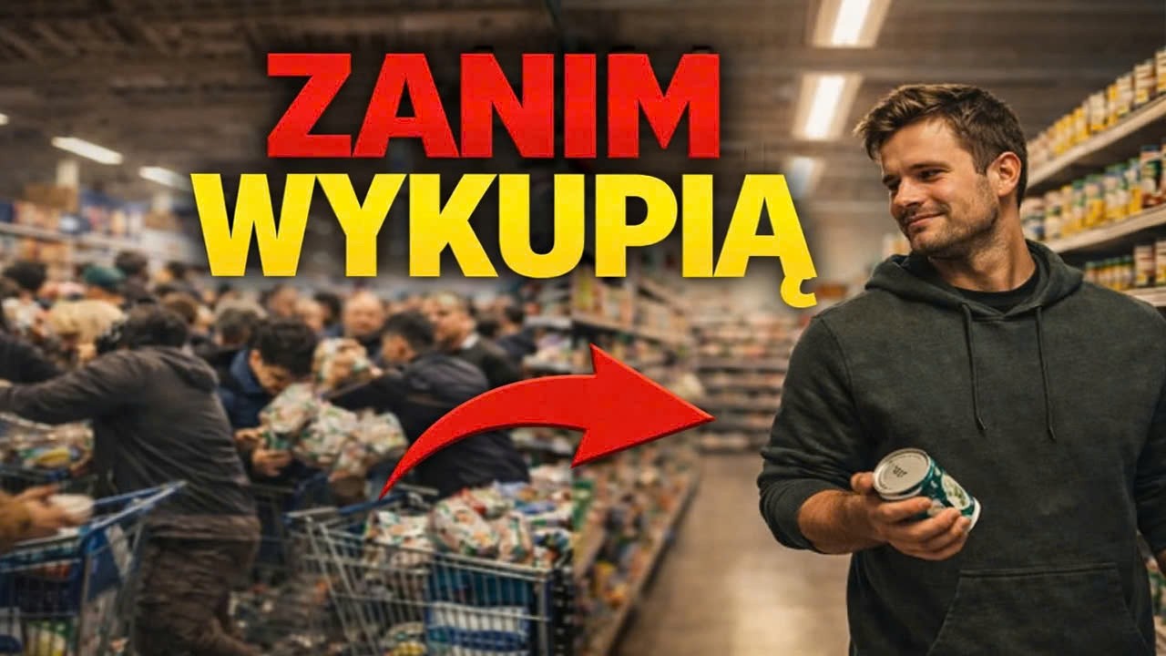 13 produktów spożywczych, które kupuję TERAZ zanim zacznie się panika.