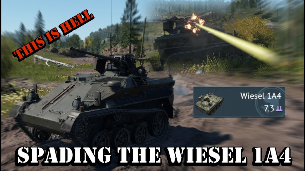 Spading the Wiesel 1A4 Was Pure Hell