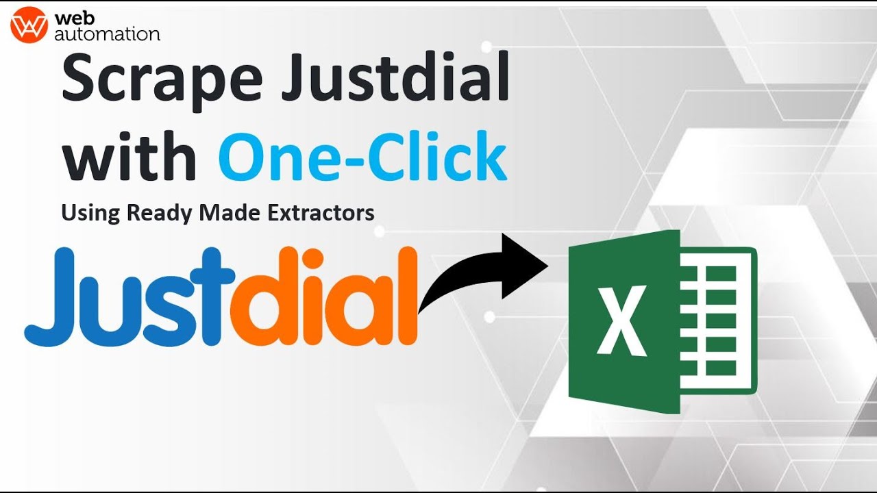 Scrape Justdial business data with a few clicks (no code 2021)