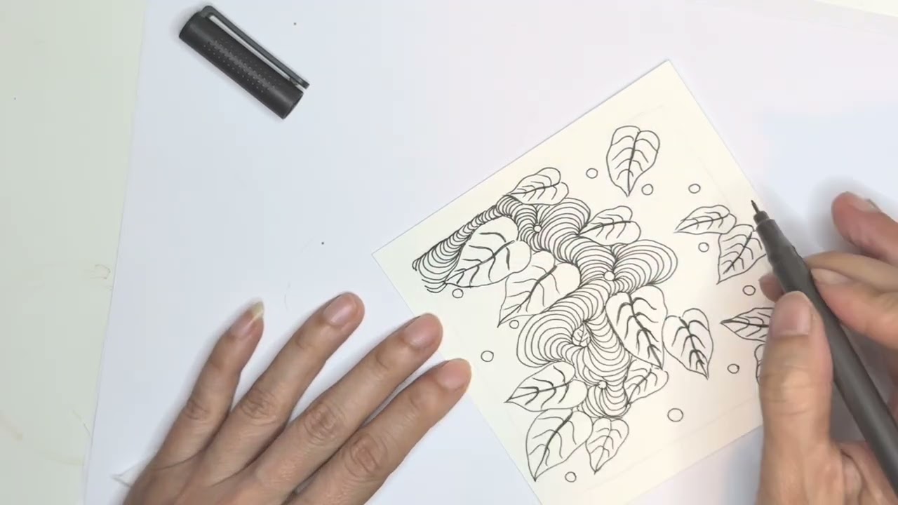Silent Line Drawing | Accelerated Flow 04
