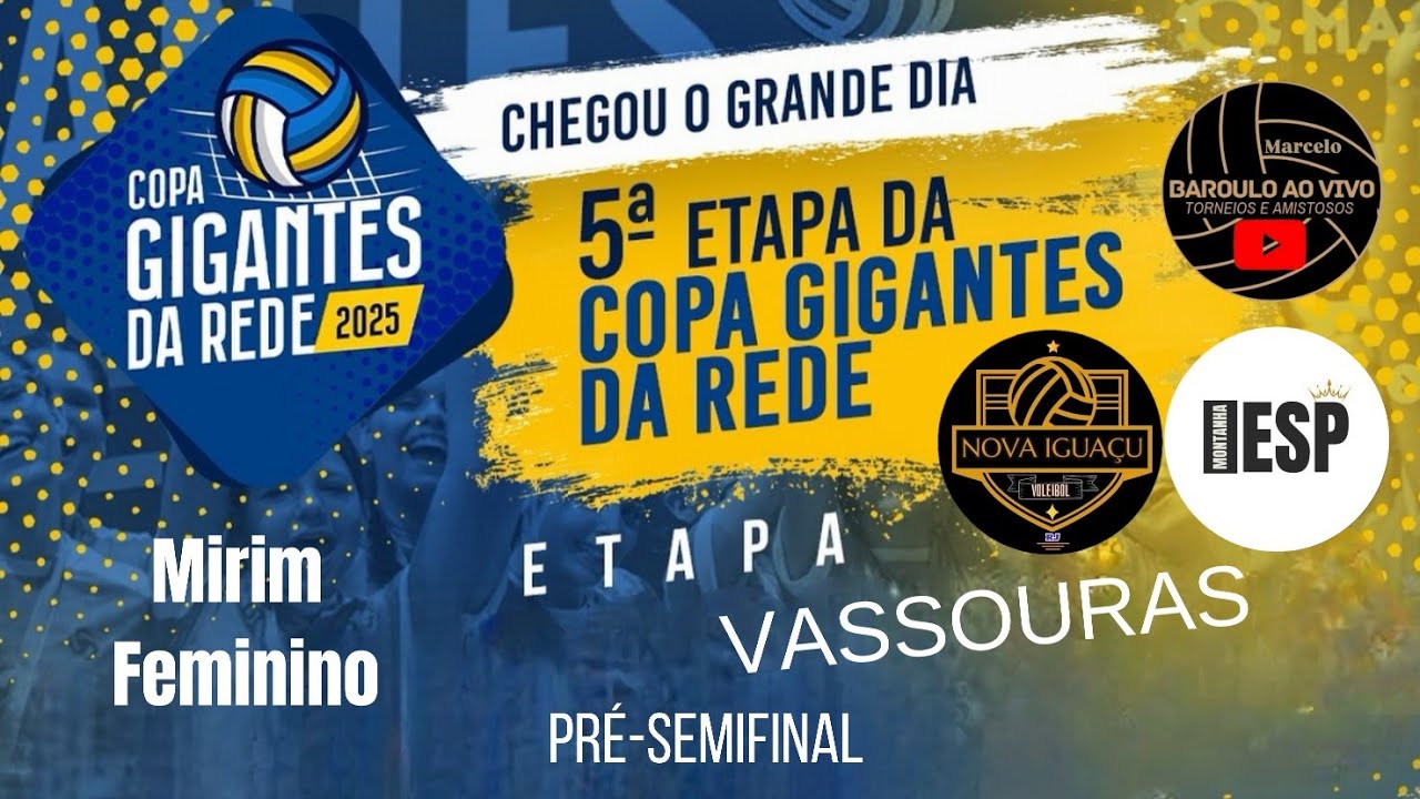 Copa Gigantes da Rede - Etapa Vassouras - Mirim Feminino