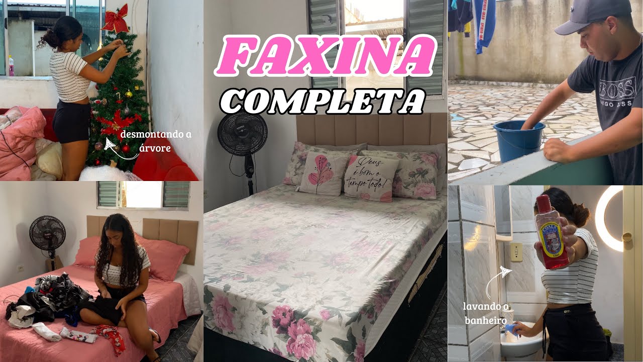 FAXINA COMPLETA EM CASA - dona de casa aos 20 anos 💖🏡✨