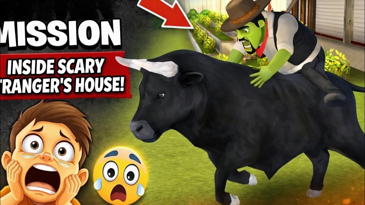 SECRET MISSION Inside Scary Stranger’s House 😱