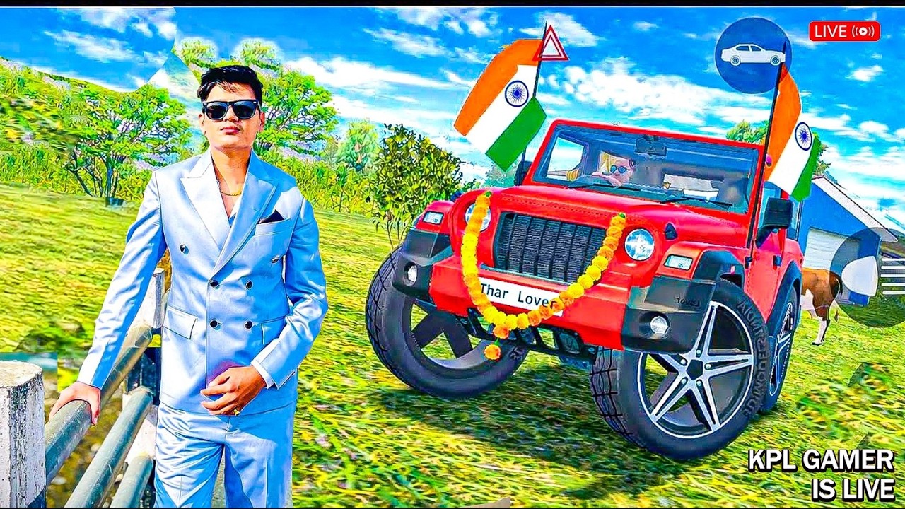 indian Modified THAR Game Live Off-RoadKing Ya Accident Machine?2026#shortsfeed##verticallive
