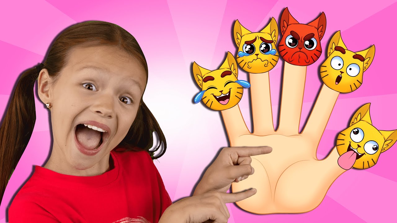 Finger Family Emoji Song | Kids Songs and Nursery Rhymes | Dominoki