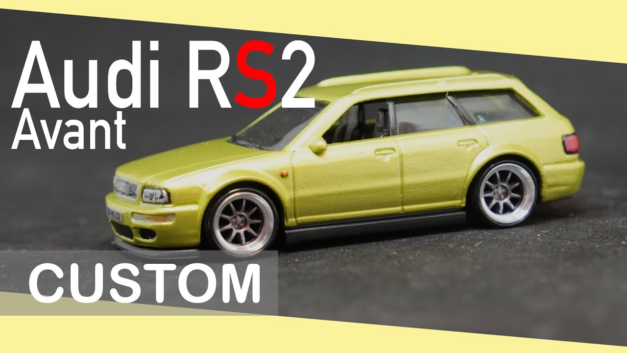Hot Wheels Custom - Audi RS2 Avant Chika Wheels