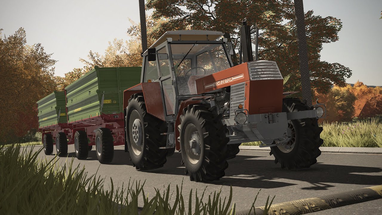 Poprawione dźwięki, ciężki podjazd - Zetor Crystal 12045 | FS22