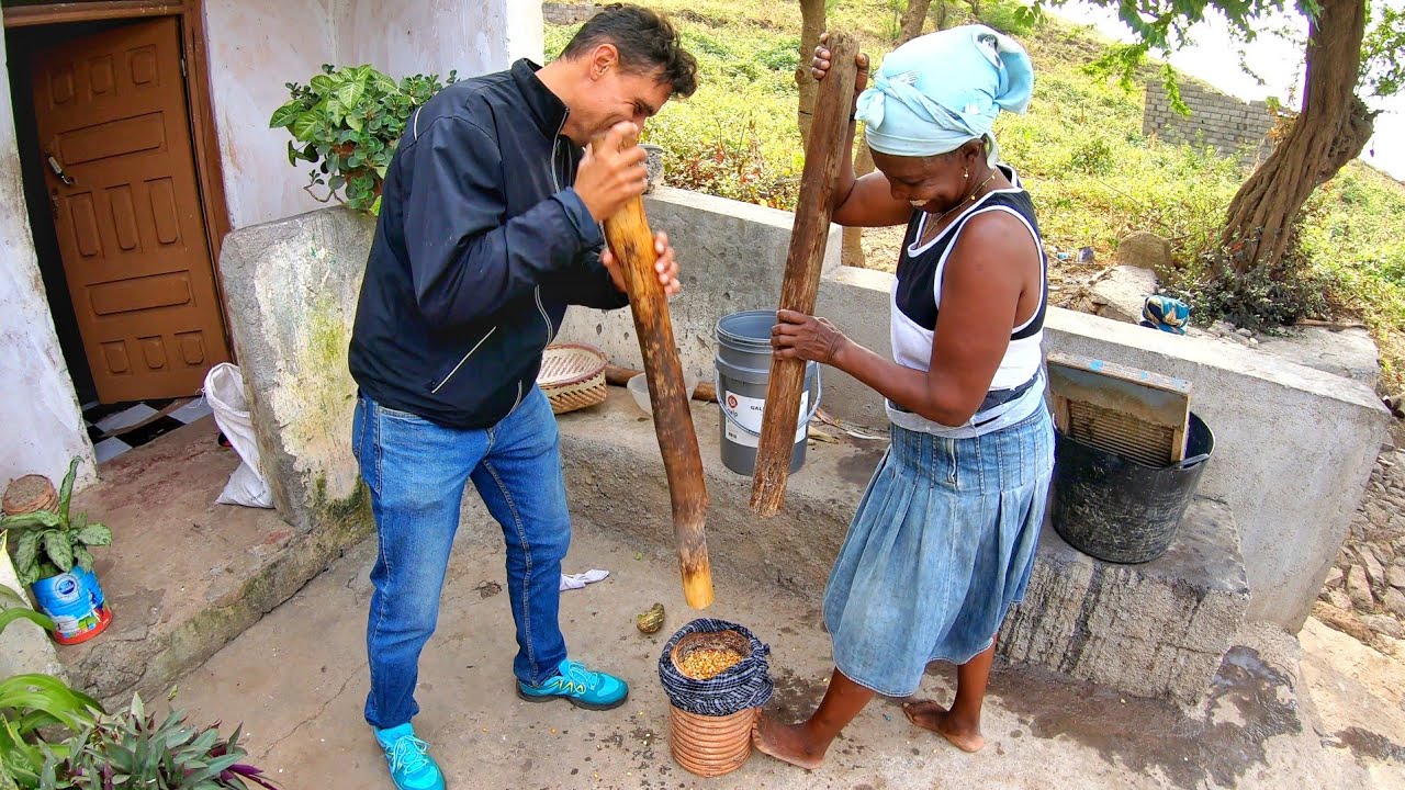 Cuscuz passo a passo - Gastronomia tradicional de Cabo Verde 🇨🇻