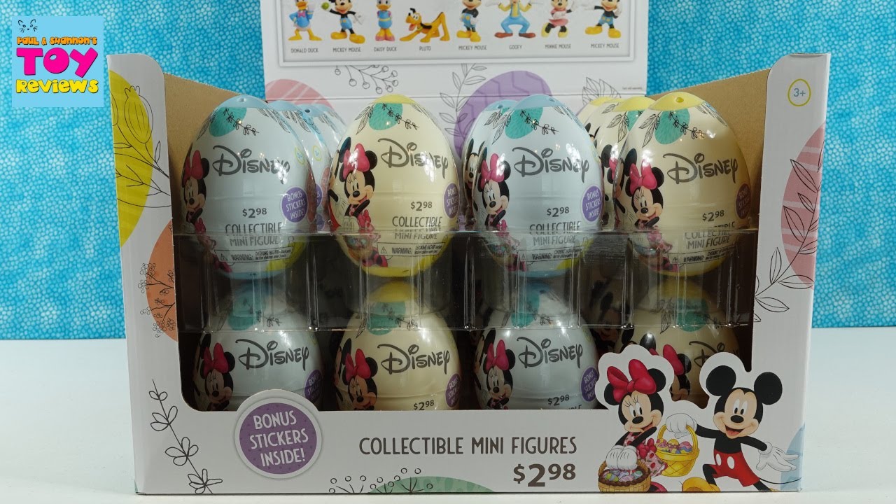 Disney Mickey & Minnie Mouse Collectible Figure Blind Bag Opening Review | PSToyReviews