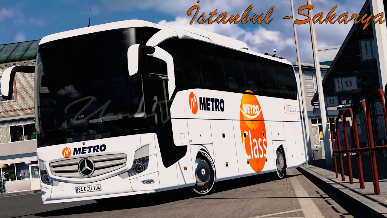 EuroTruckSimulatör2 Metro Turizm İle İstanbul Sakarya Seferi