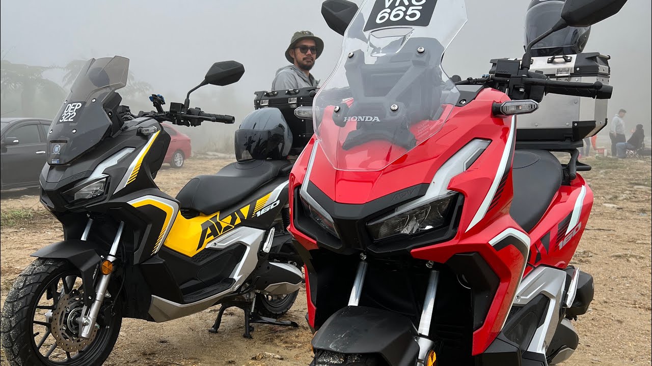 Honda ADV 160 test ride Genting. #hondaadv160 #hondaadv150