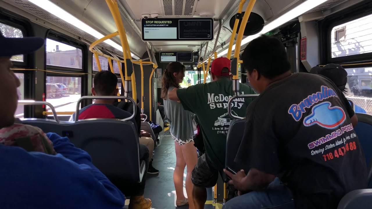 MTA NYCT Bus: On-Board Port Richmond Bound 2019 Novabus LFS #8705 S53