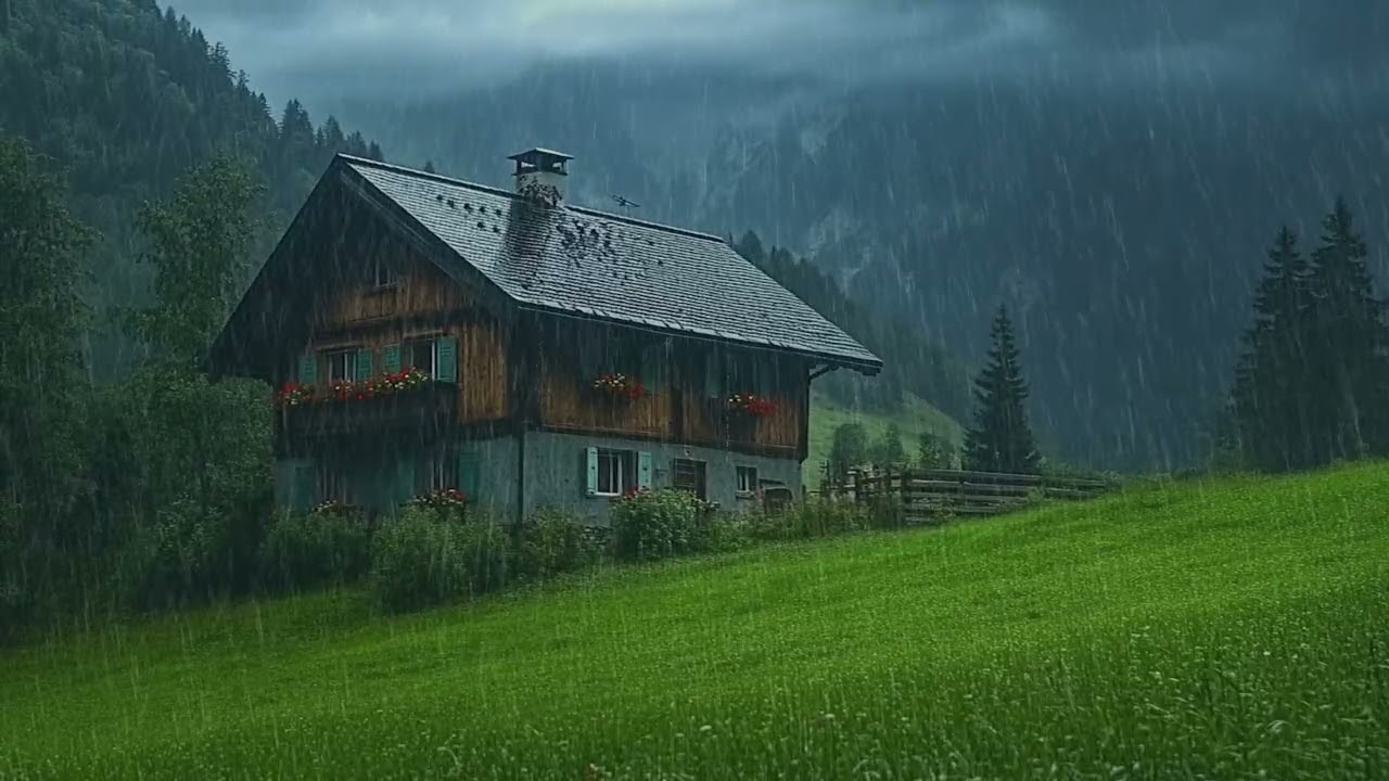 Nature Rainfall That Clears the Mind | Relax, Focus, and Sleep Naturally