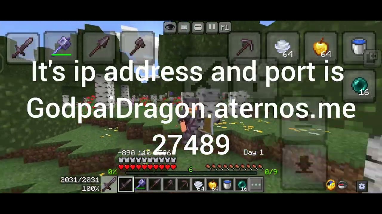 It is my new server