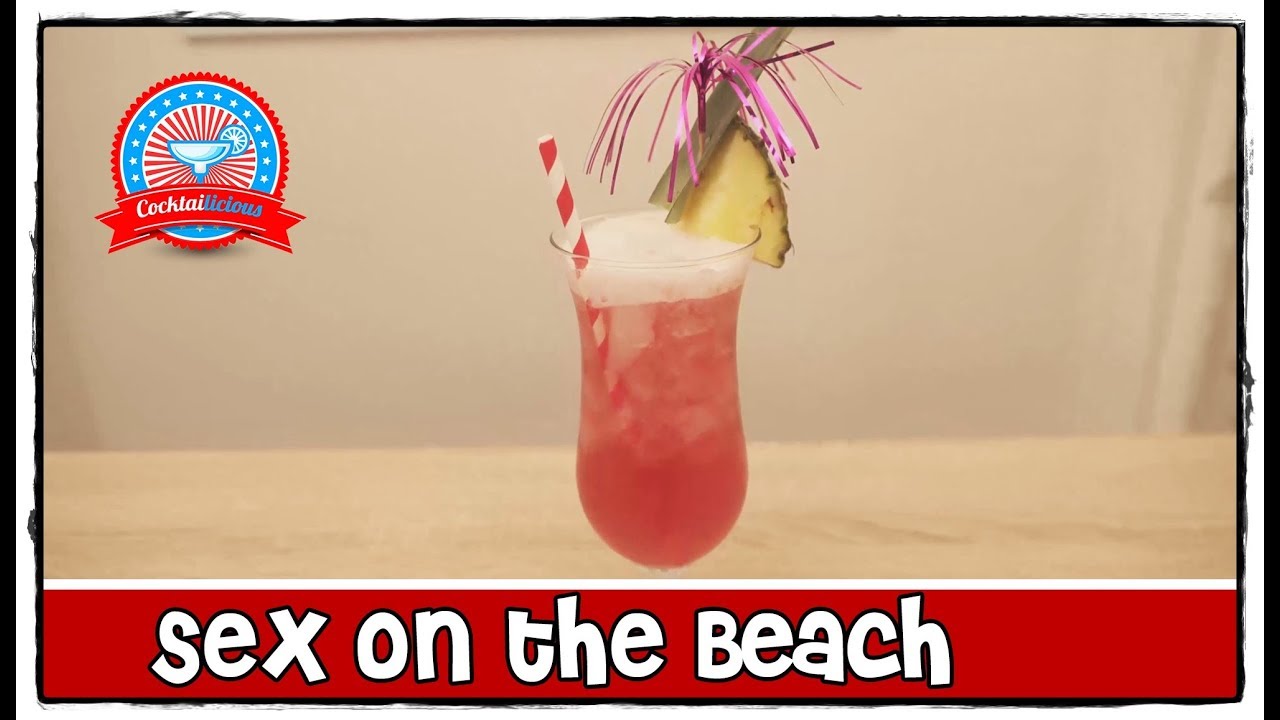 Sex on the Beach Cocktail selber machen 🍷