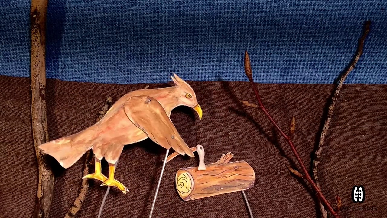 Sansankroma - The Tale of Hawk & Hen Puppetry