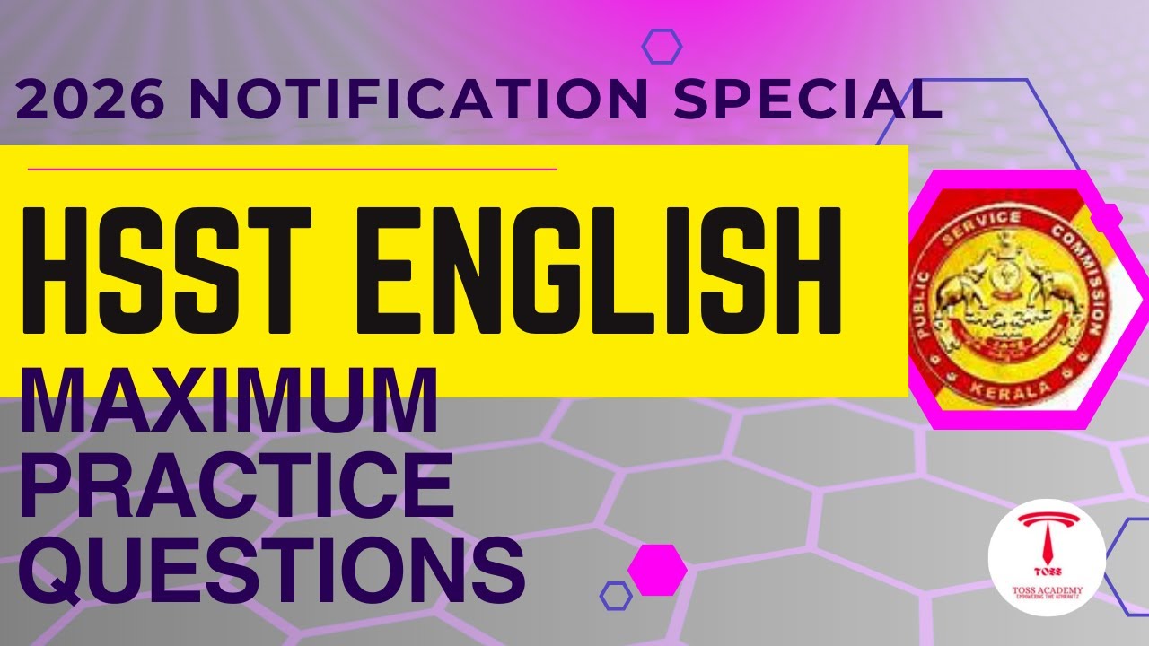 hsst english maximum practice questions-hsst english questions