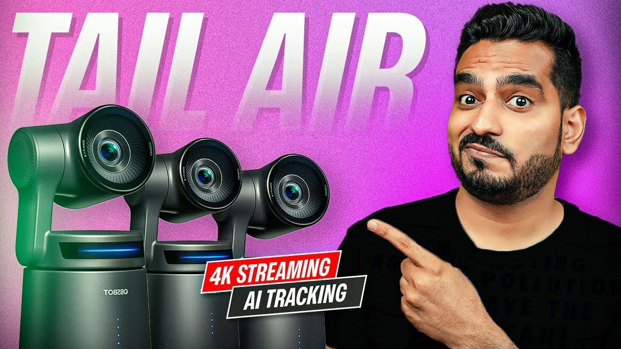 The Game-Changing Streaming Camera! OBSBOT Tail Air PTZ Streaming Camera