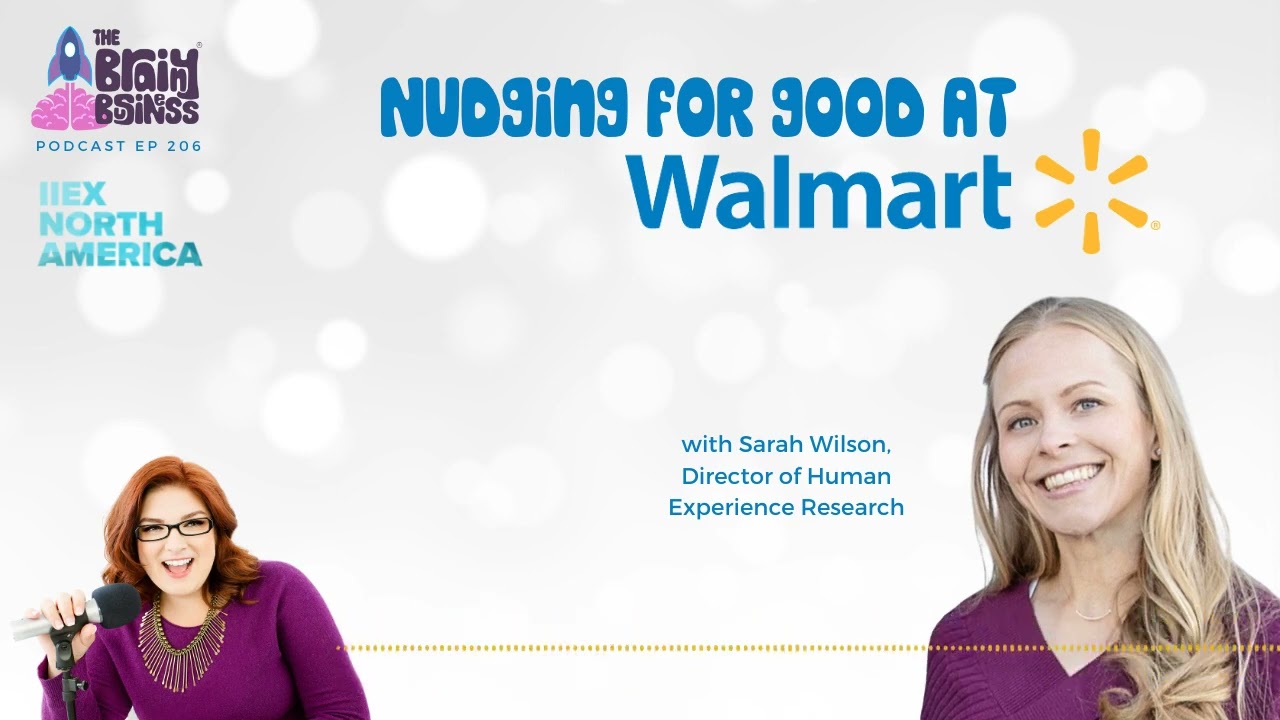 Nudging for Good at Walmart | The Brainy Business podcast episode 206 | Behavioral Economics