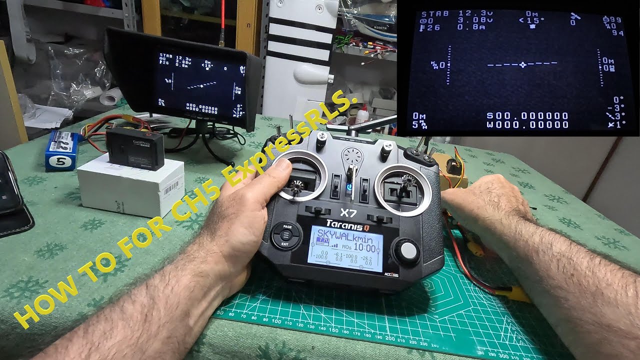 HOW TO FOR CHANNEL 5. ExpressLRS RECEIVER. LEFEI FC. ZOHD KOPILOT FC. ARKIBIRD FC.  RP3 V2 Receiver.