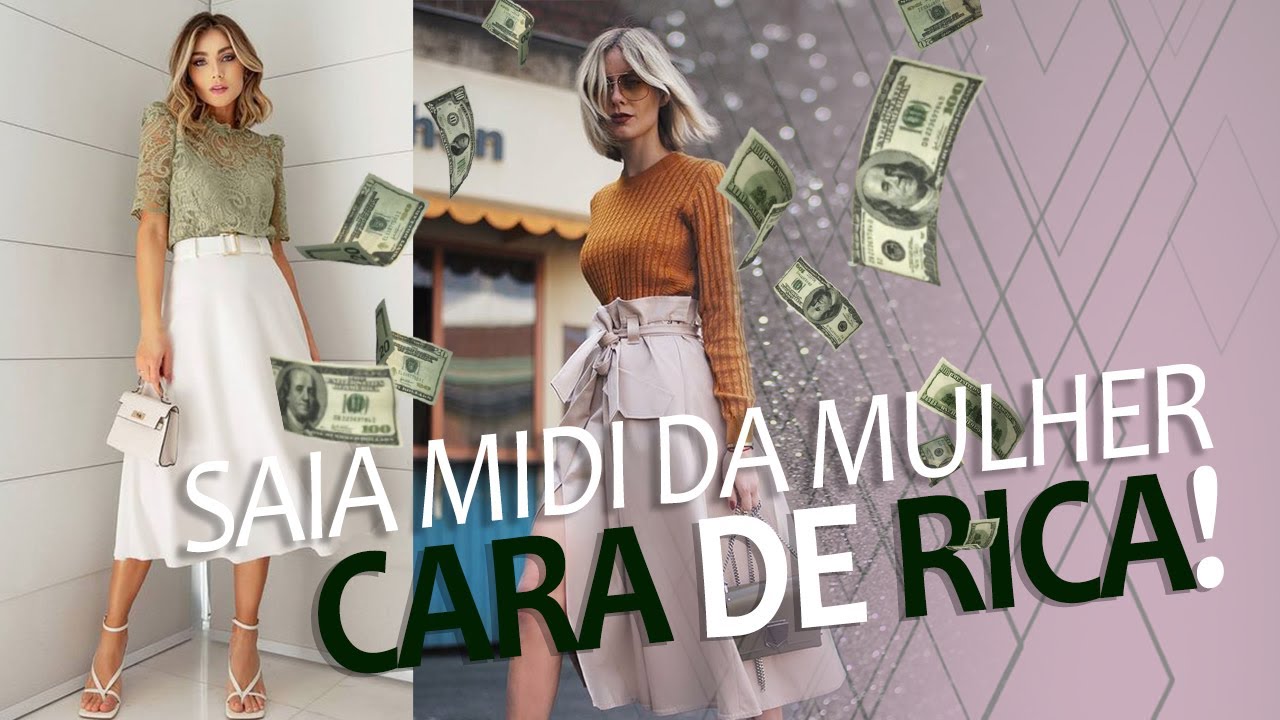 SAIA MIDI DA MULHER RICA!