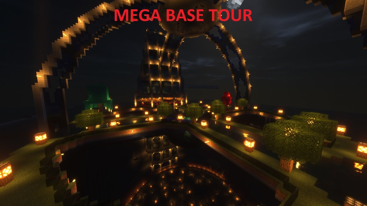 My Minecraft Mega Base Tour!