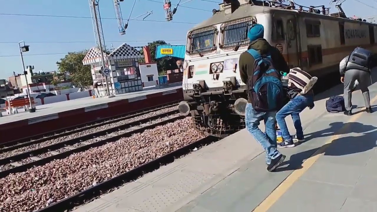 Haryana 💝  Karnal 💝 to Mumbai 😊🚊 #karnal #haryana #mumbai