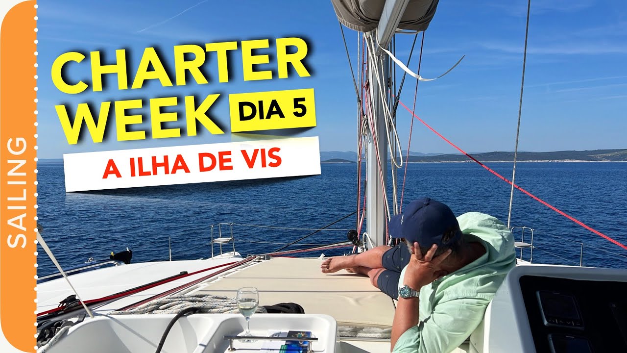Dia 5 | A Ilha de VIS (teve tour maravilhoso) - Semana de Charter na Cro&aacute;cia / Charter Week