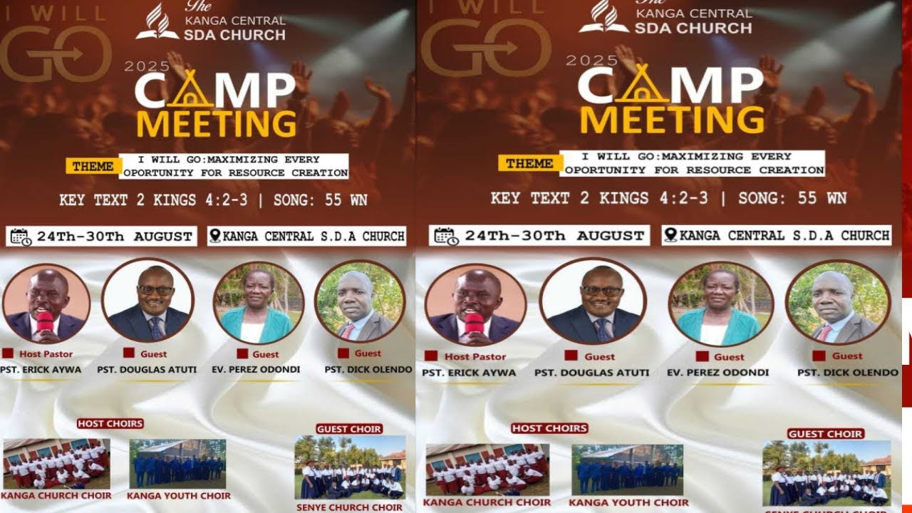 DAY 3||KANGA SDA CHURCH CAMP MEETING 2025||
