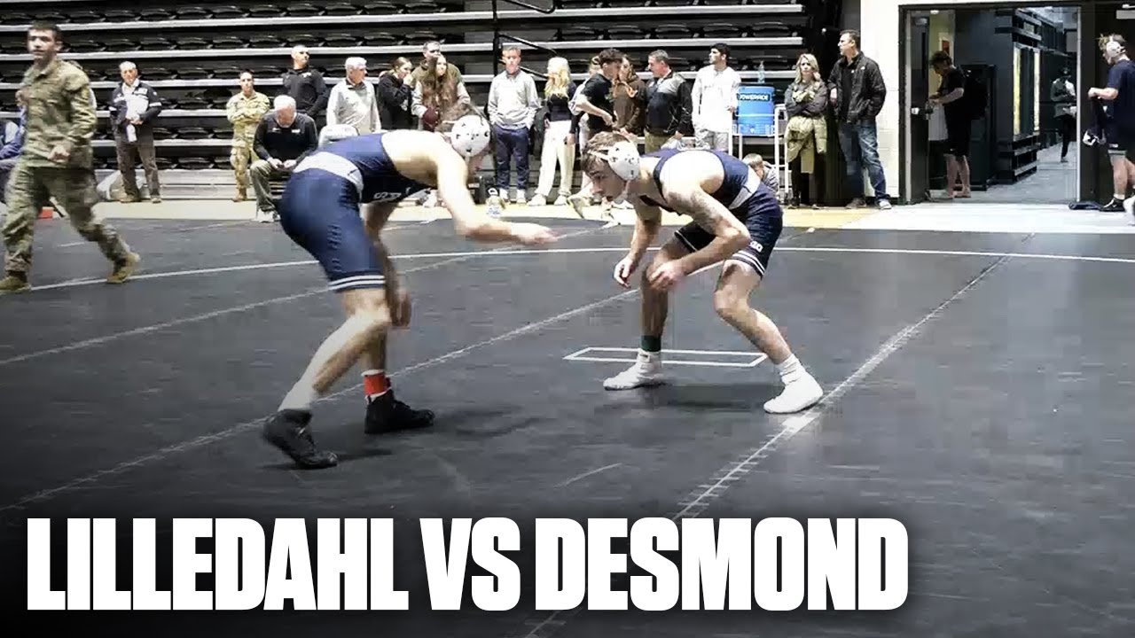 Luke Lilledahl, Penn State vs Nate Desmond, Penn State | 2025 Black Knight Invitational
